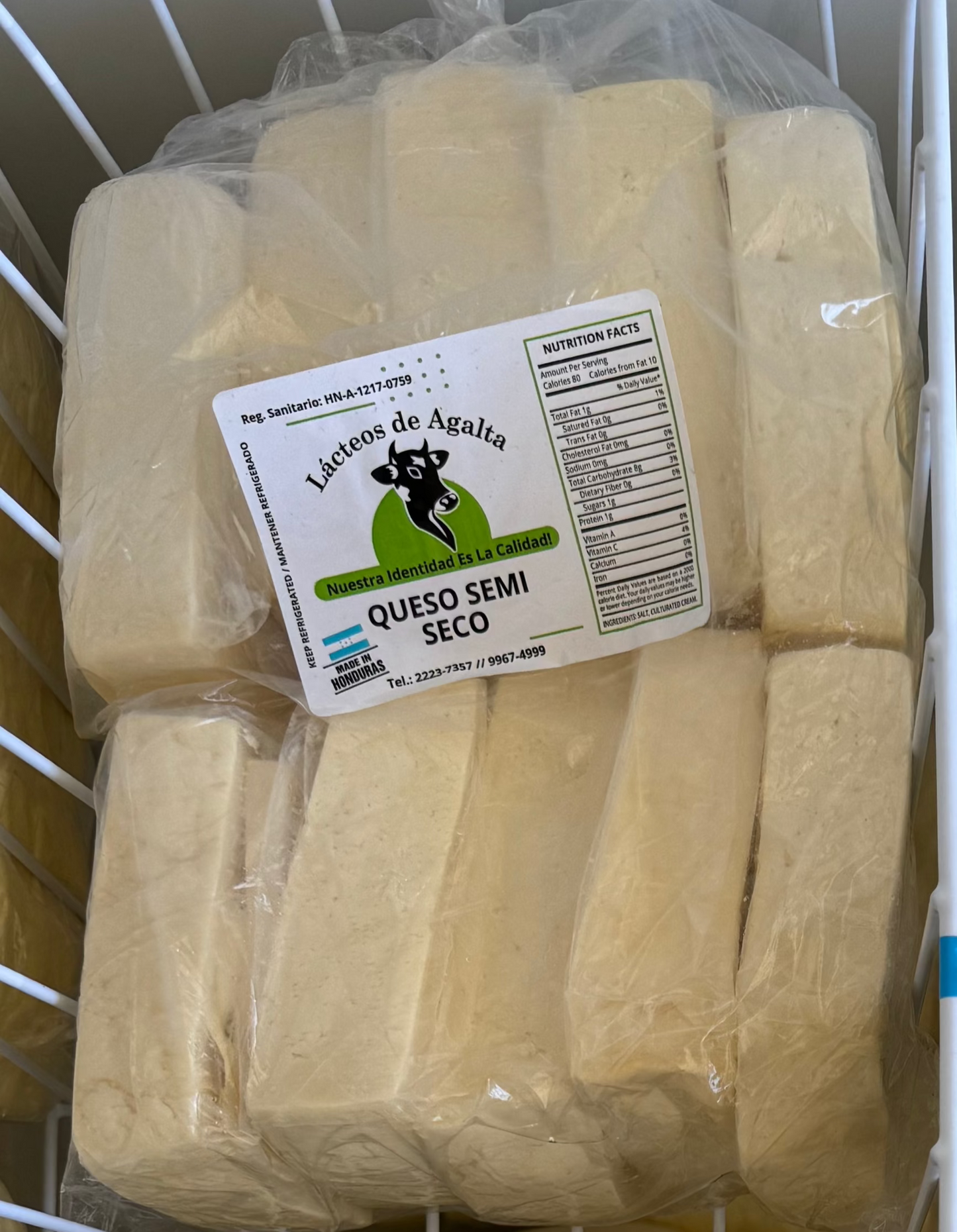 QUESO SEMISECO 1 LIBRA